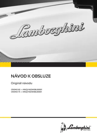 Návod k obsluze: CRONO 65 → NNZJY402W0BL00001 – manual cover