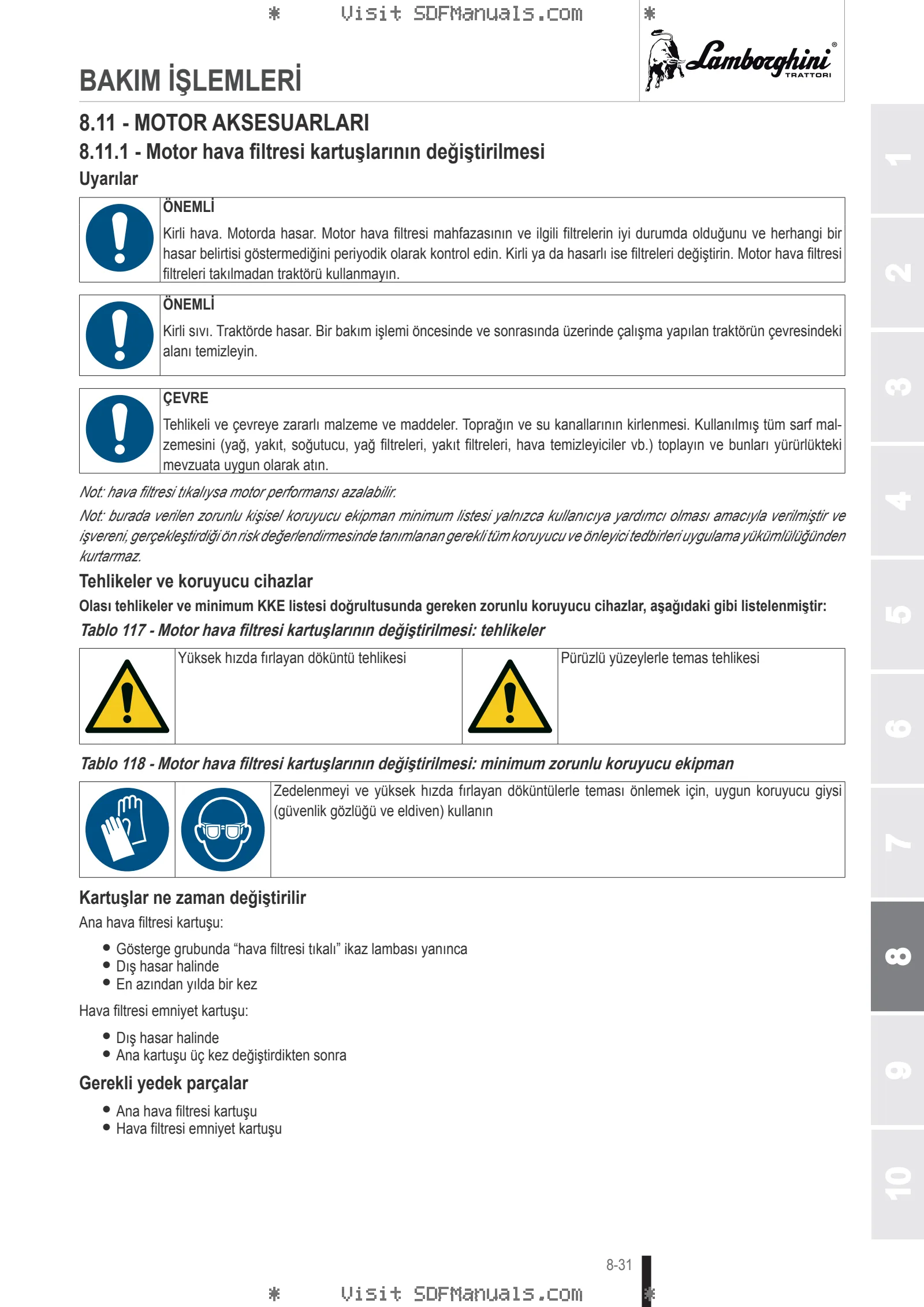 Kullanım Kılavuzu: SPIRE F 80.4 TARGET → NNZKK702W0BL00001 – sample manual page 4