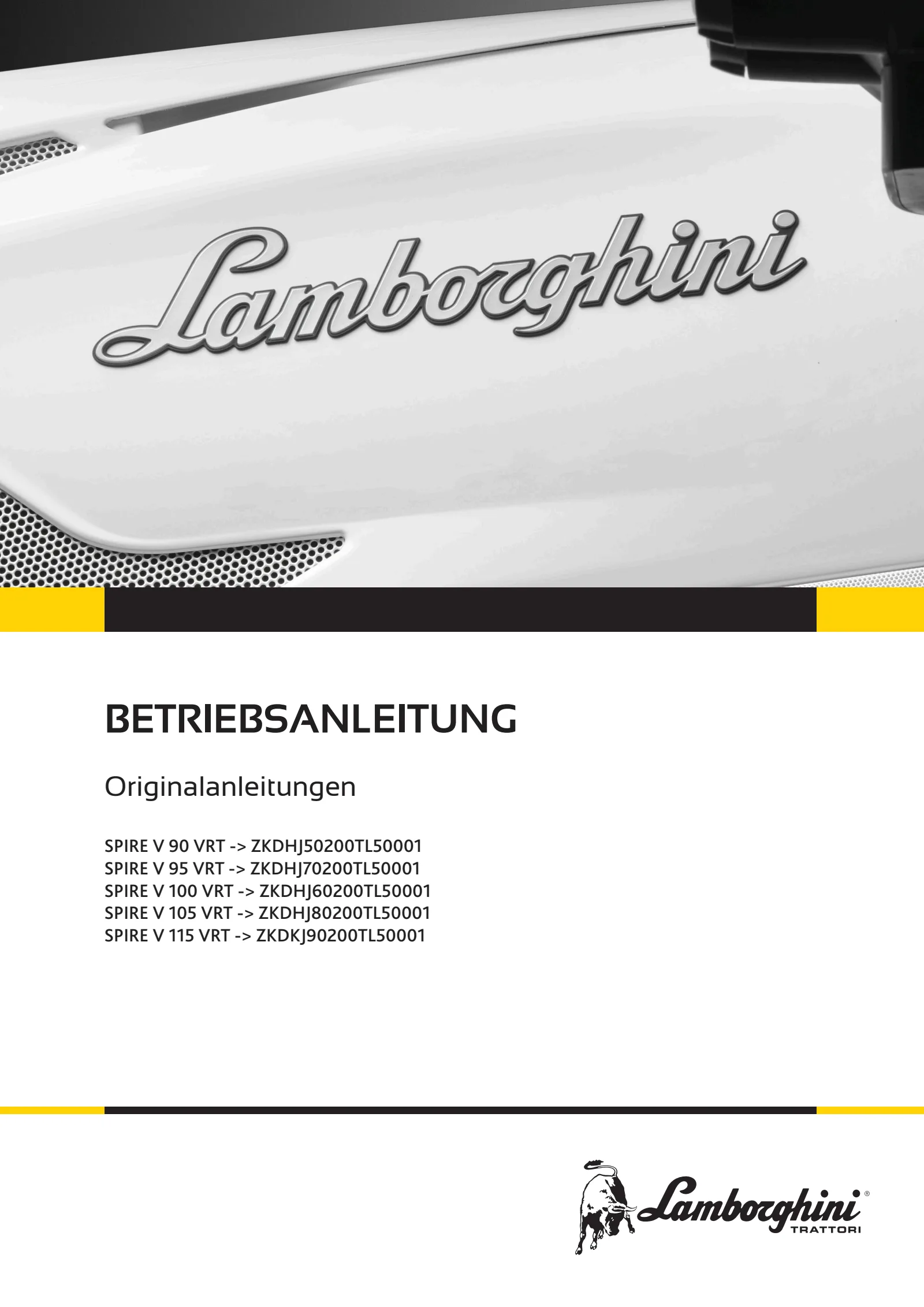 Betriebsanleitung: SPIRE V 90 VRT → ZKDHJ50200TL50001