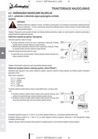 Operatoriaus vadovas: Spark R 115 → ZKDGV80200TL50001 – sample manual page 1