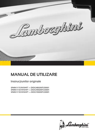 Manual de utilizare: SPARK R 115 RVSHIFT → ZKDGX80200TL50001 – manual cover