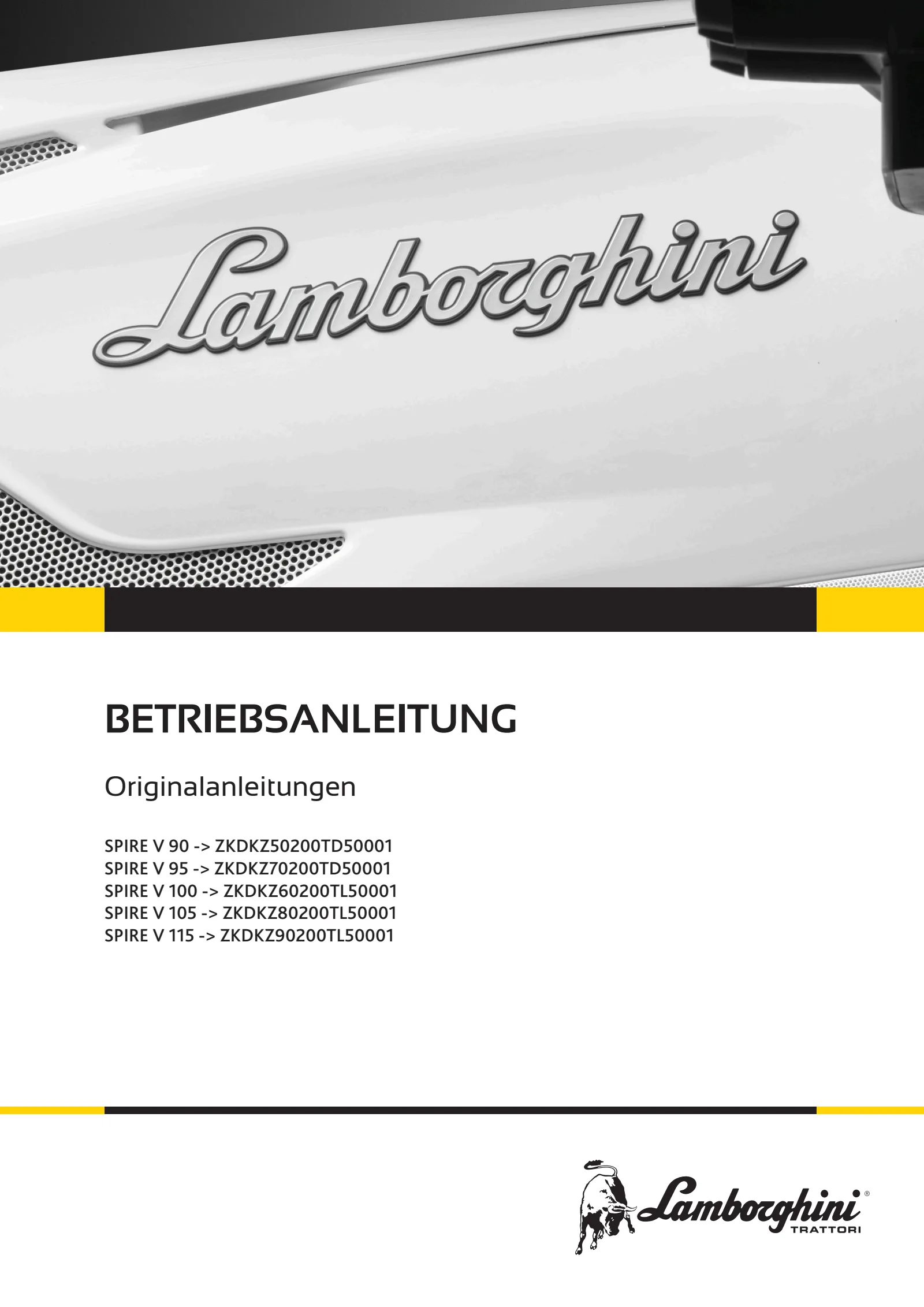 Betriebsanleitung: SPIRE V 90 → ZKDKZ50200TD50001
