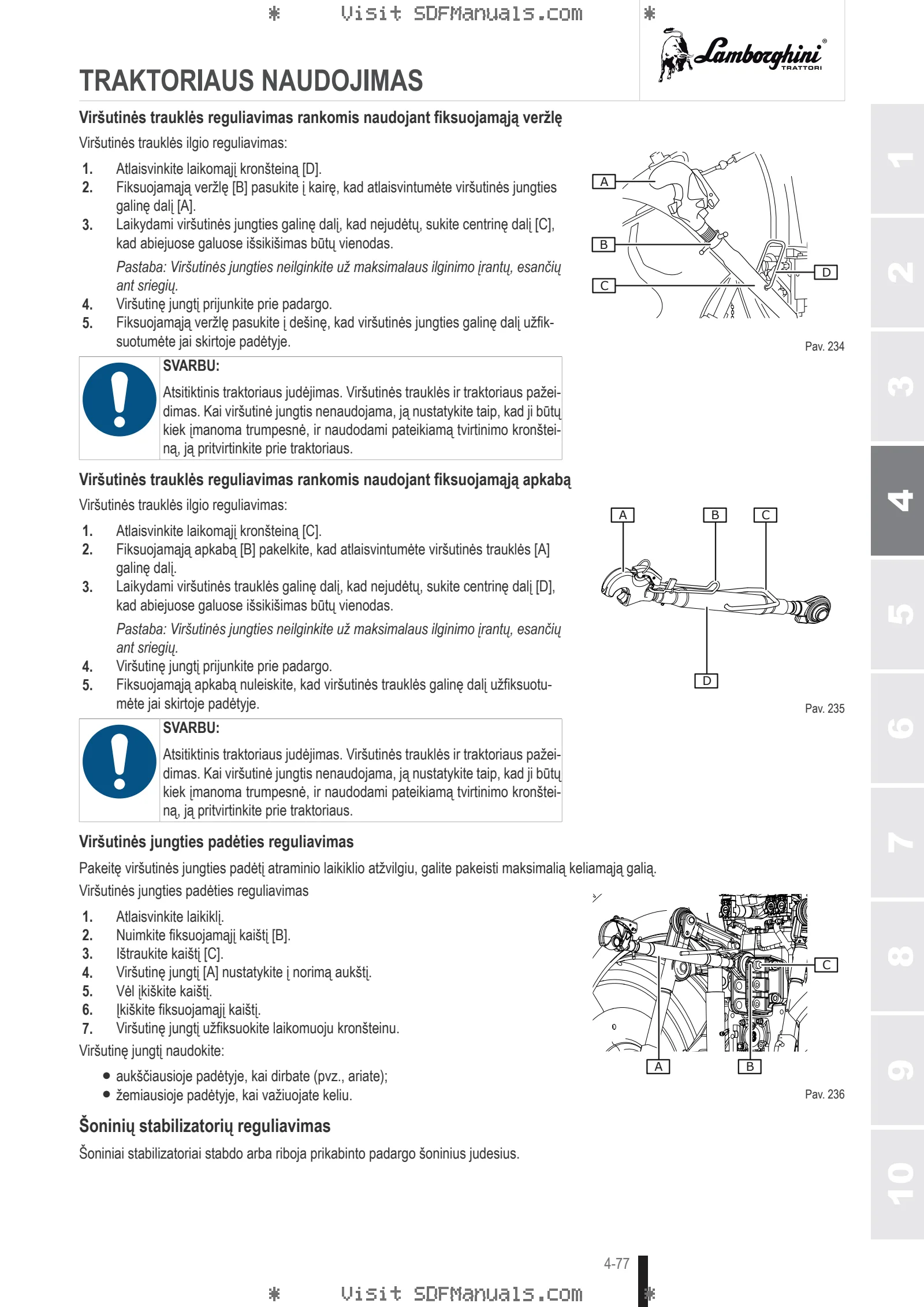 Operatoriaus vadovas: SPIRE V 90 → ZKDKZ50200TD50001 – sample manual page 2