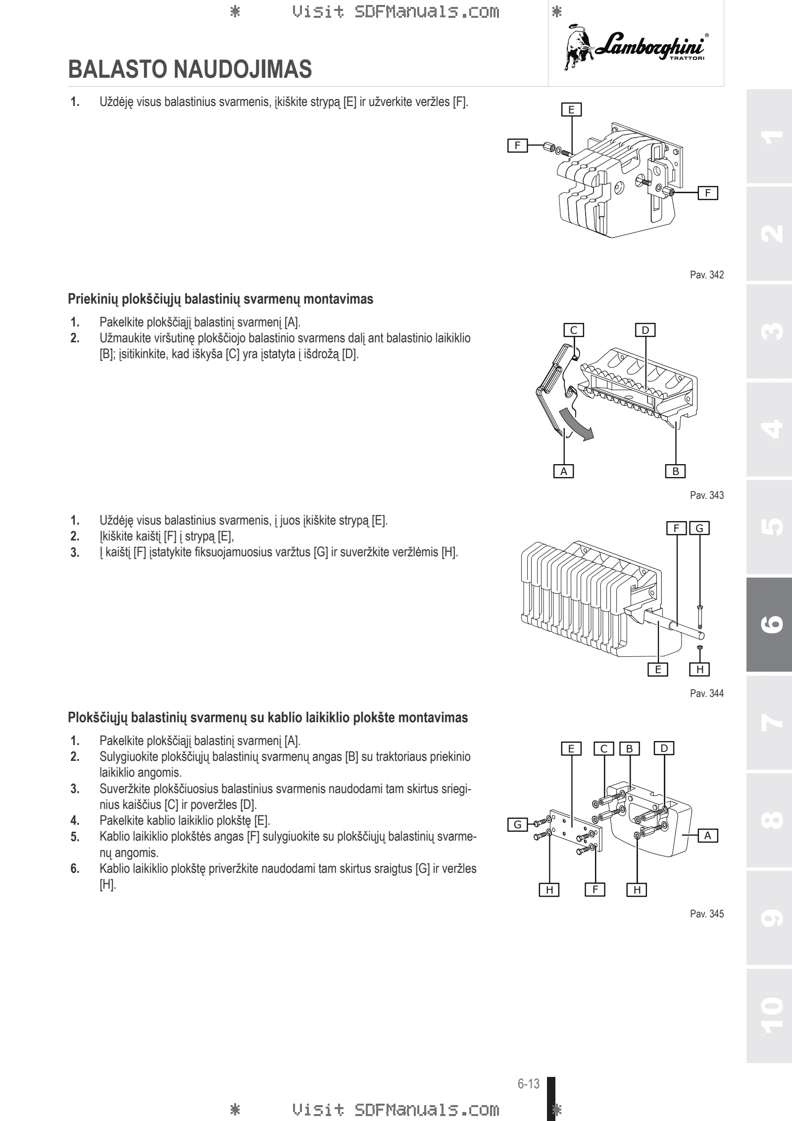 Operatoriaus vadovas: SPIRE V 90 → ZKDKZ50200TD50001 – sample manual page 3