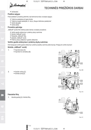 Operatoriaus vadovas: SPIRE V 90 → ZKDKZ50200TD50001 – sample manual page 4