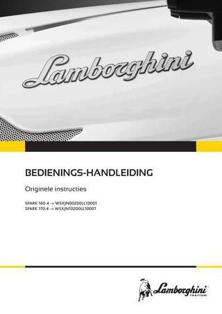 Bedieningshandleiding: SPARK 160.4 → WSXJN00200LL10001 – manual cover