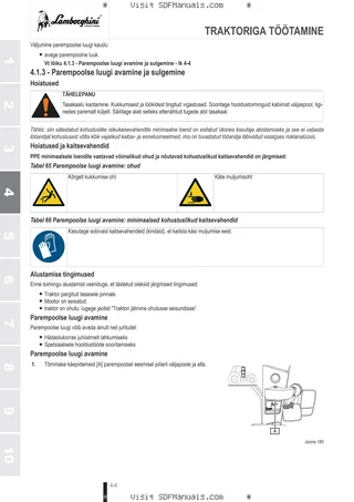 Kasutusjuhend: SPARK 160 → WSXJN60200LL10001 – sample manual page 1