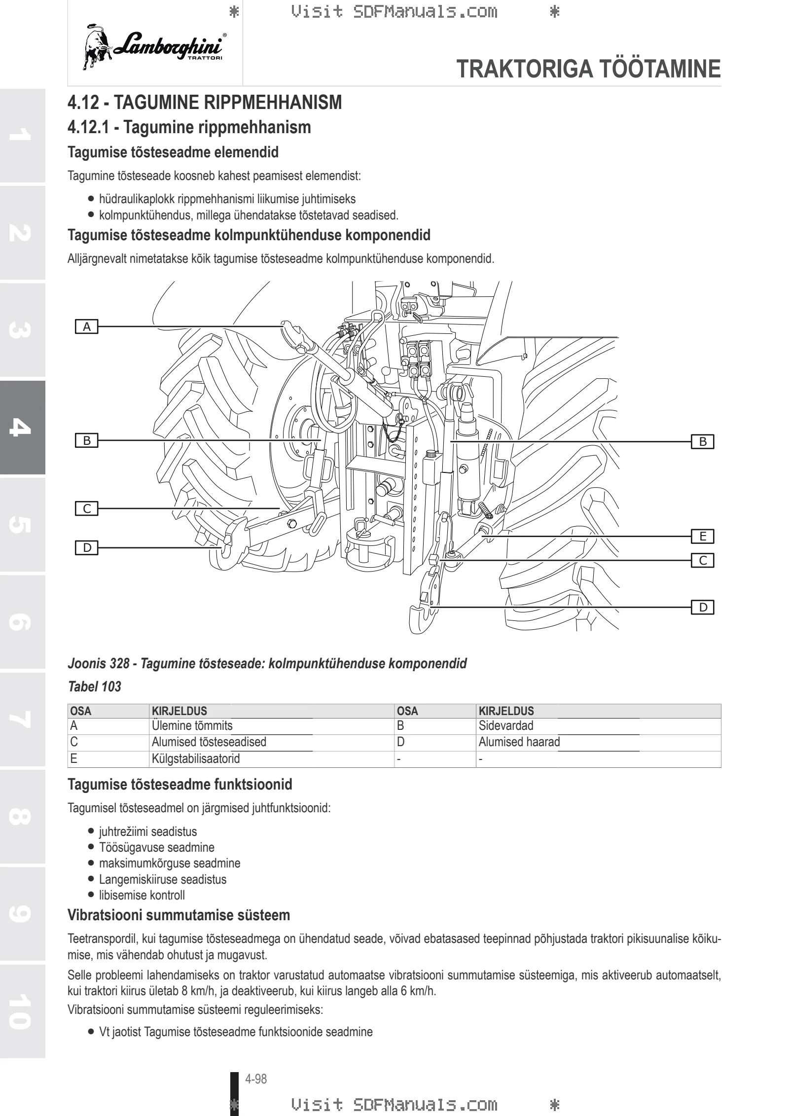 Kasutusjuhend: SPARK 160 → WSXJN60200LL10001 – sample manual page 2