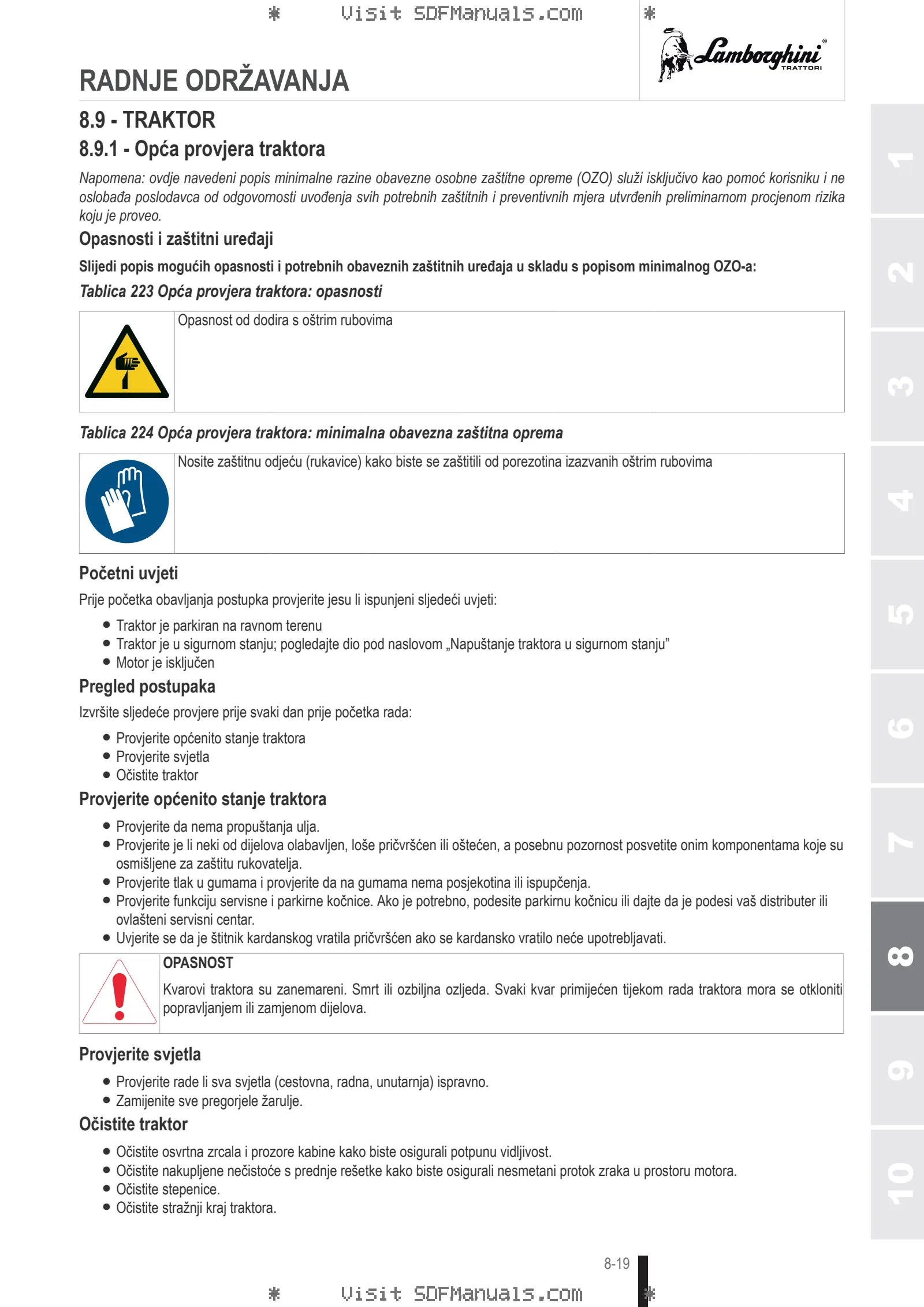Priručnik za rukovatelja: SPARK 210 → WSXJP20200LL10001 – sample manual page 4