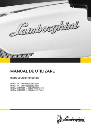 Manual de utilizare: SPIRE V 80 → ZKDME40200TL50001 – manual cover