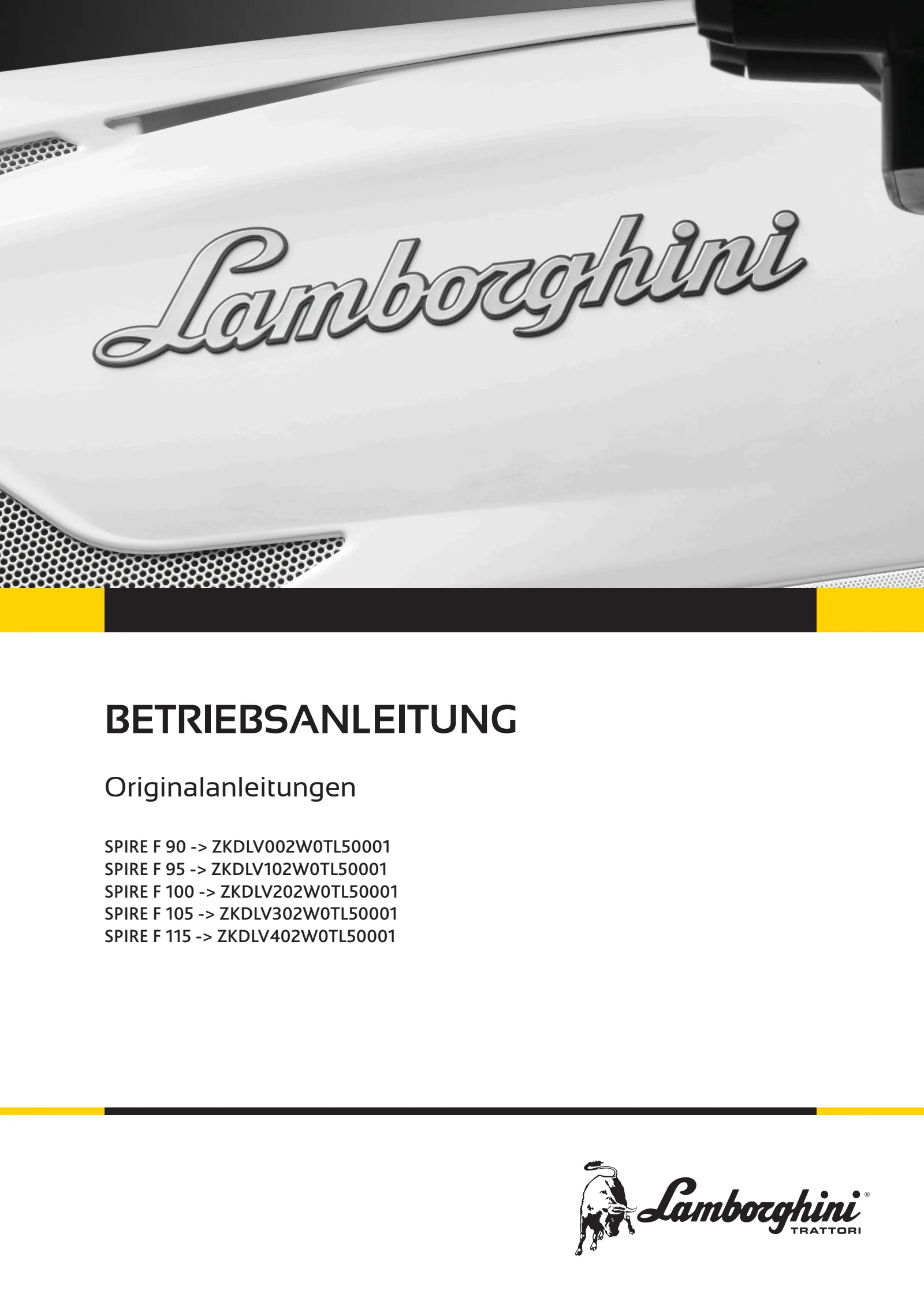 Betriebsanleitung: SPIRE F 90 → ZKDLV002W0TL50001