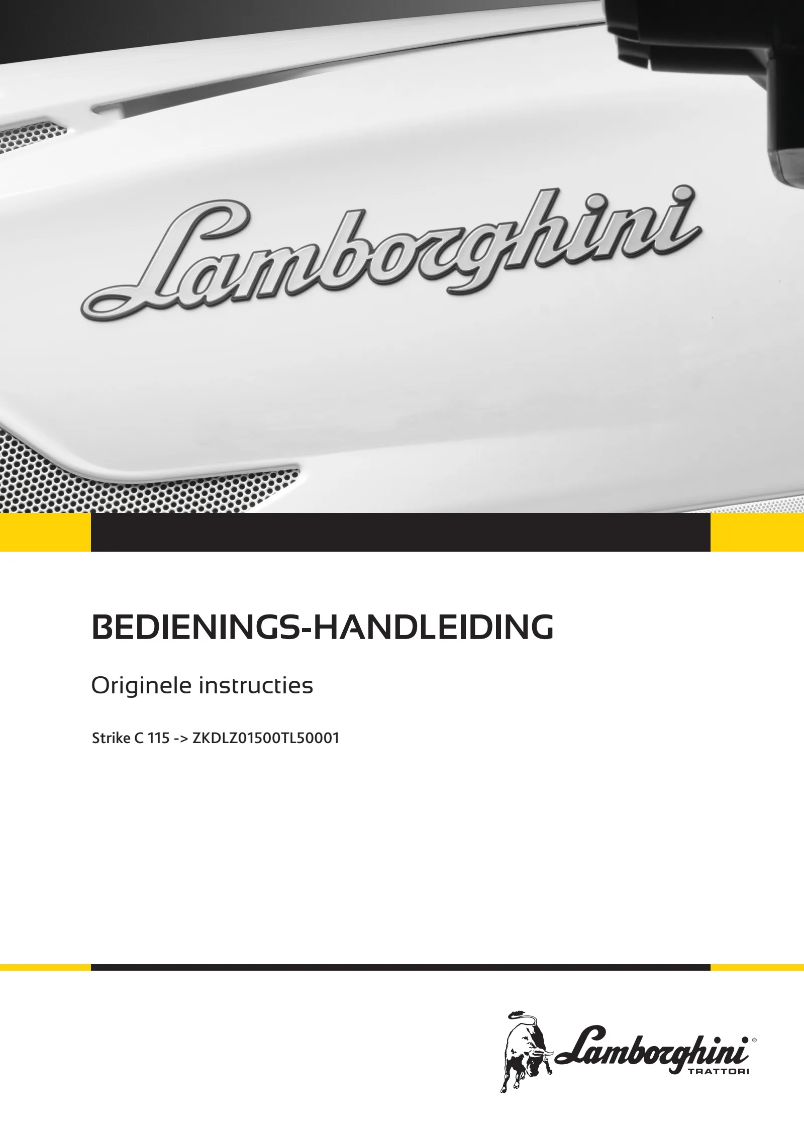 Bedieningshandleiding: Strike C 115 → ZKDLZ01500TL50001