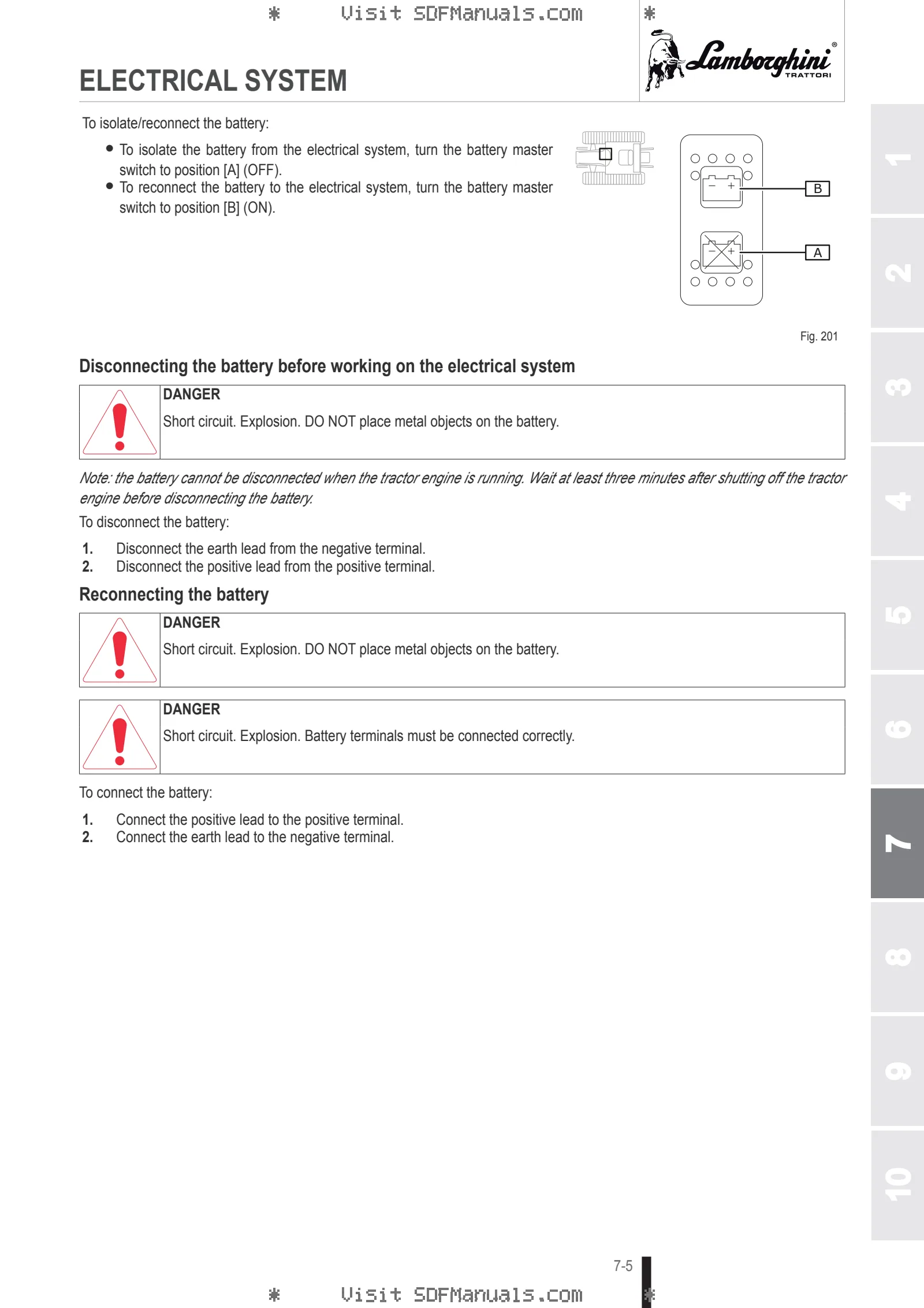 Operator's manual: Strike C 115 → ZKDLZ01500TL50001 – sample manual page 3