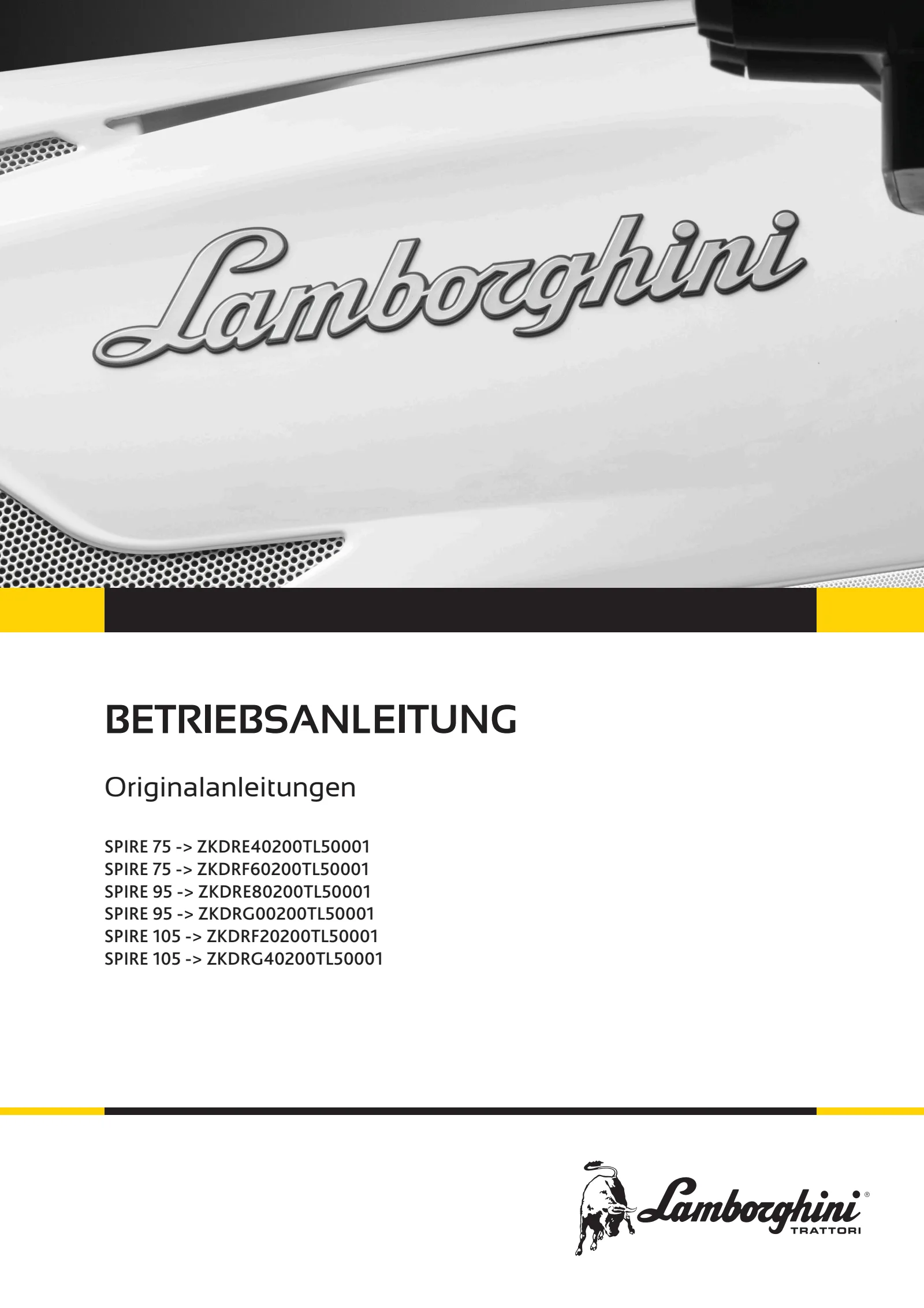 Betriebsanleitung: SPIRE 75 → ZKDRE40200TL50001