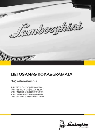 Lietošanas rokasgrāmata: SPIRE F 90 PRO → ZKDJH30200TL50001 – manual cover