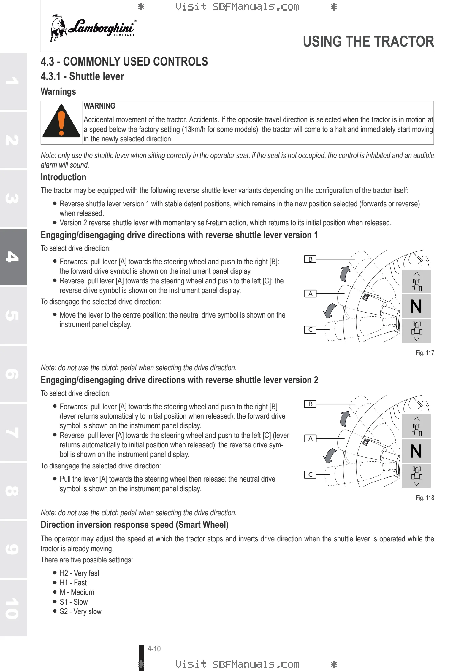 Operator's manual: SPIRE V 90 PRO → ZKDJF30200TL50001 – sample manual page 1