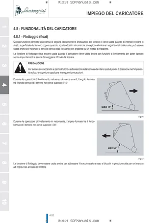 Manuale operatore: L15H L15M – sample manual page 2