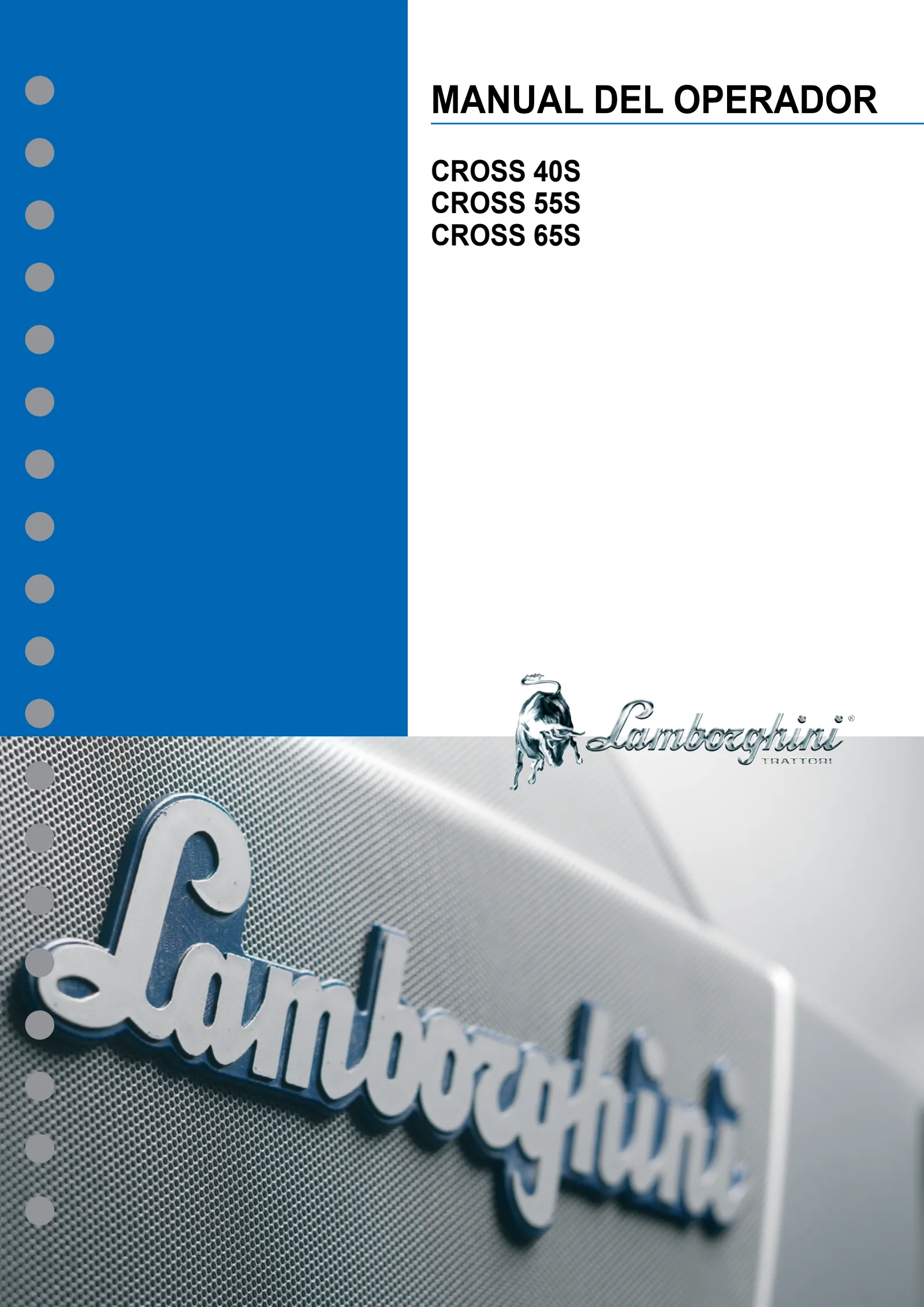 Manual del conductor: CROSS 40 S