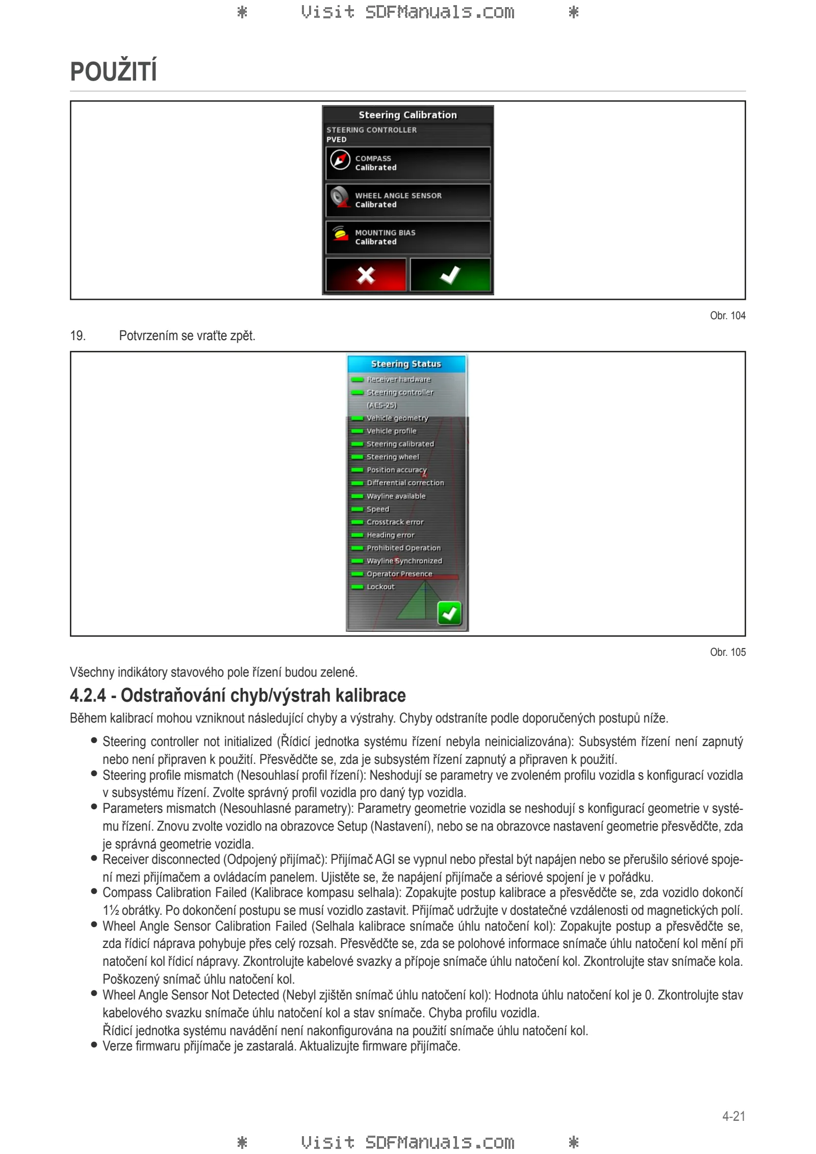 Návod k obsluze: Performance Steering – sample manual page 3