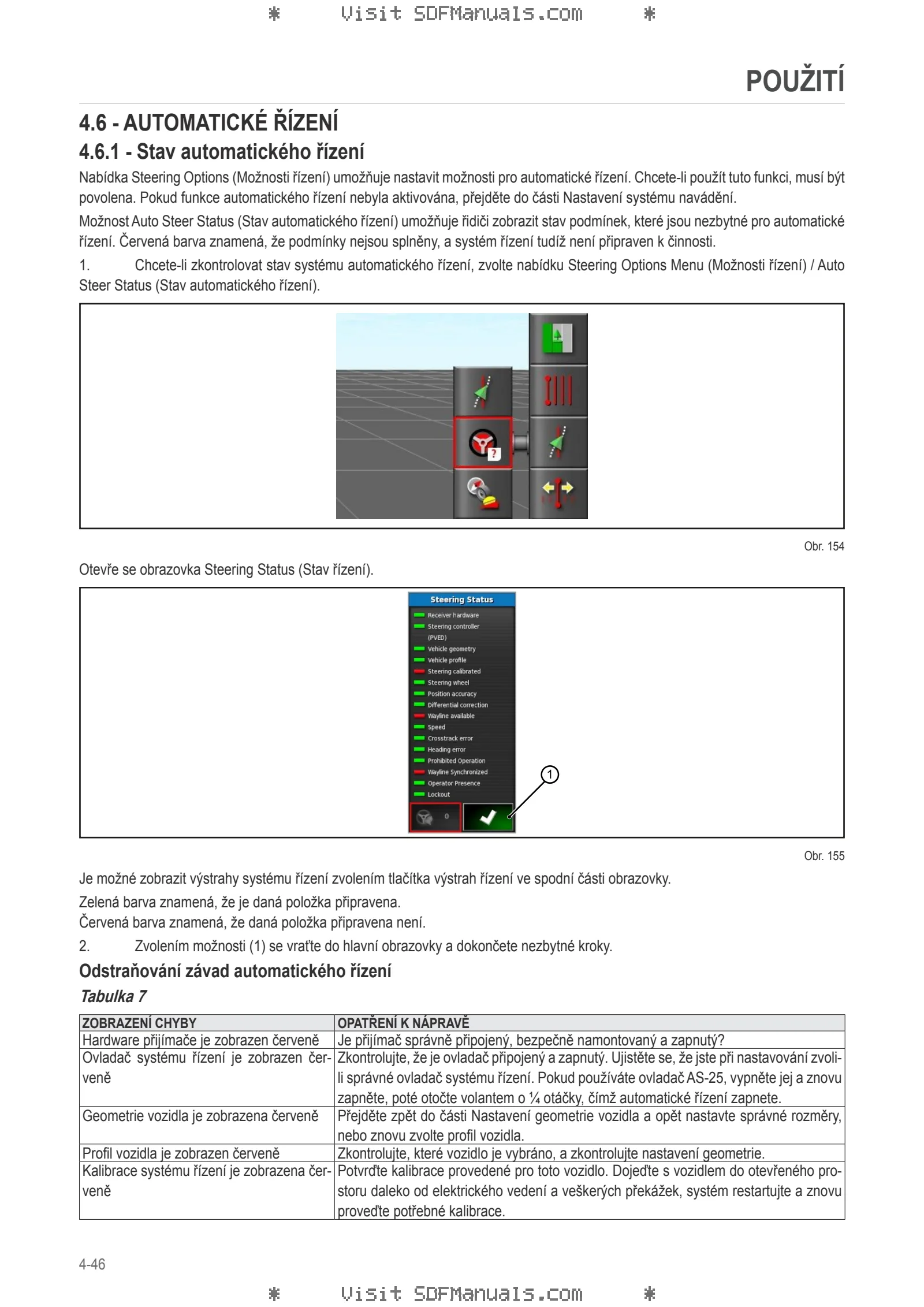 Návod k obsluze: Performance Steering – sample manual page 4