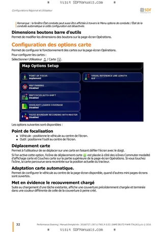 Manuel de l'utilisateur: Performance Steering – sample manual page 1