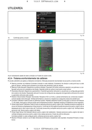 Manual de utilizare: Performance Steering – sample manual page 3