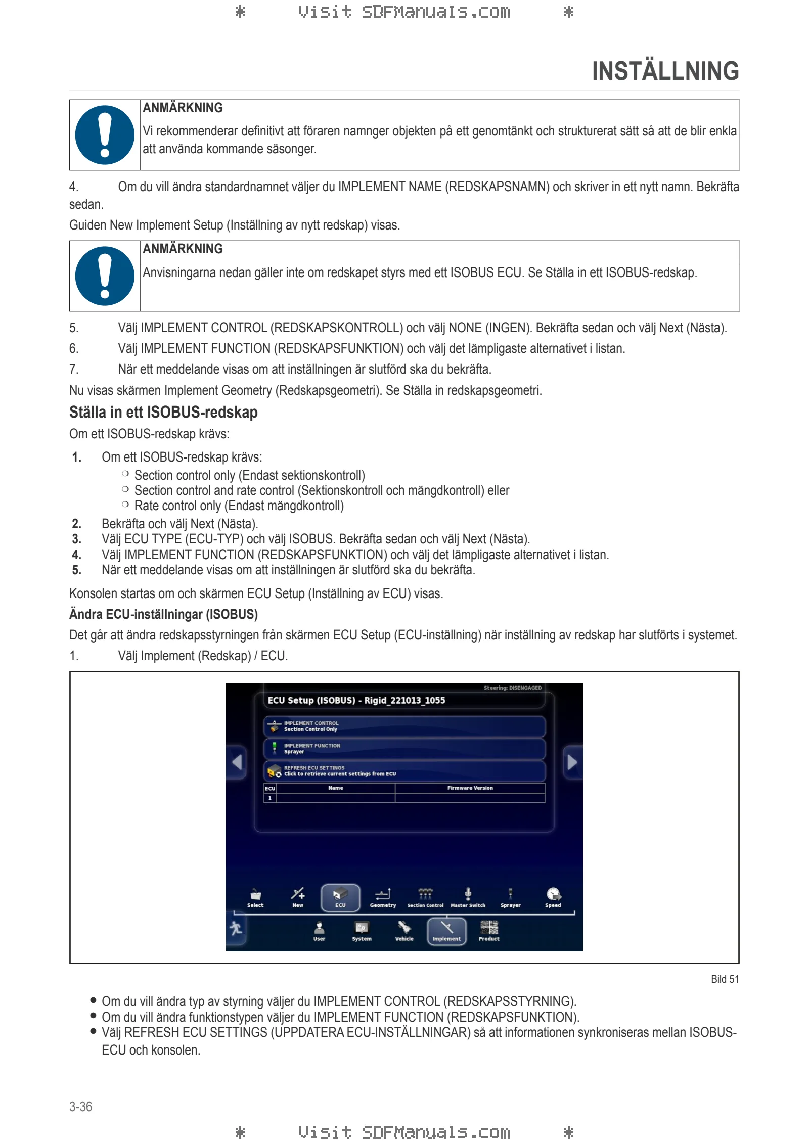 Förarhandbok: Performance Steering – sample manual page 2