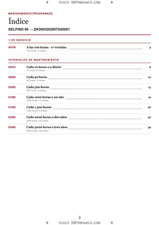 Mantenimiento programado: DELFINO 60 → ZKDNH20200TS50001 – maintenance schedule sample