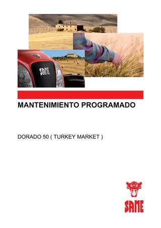 Mantenimiento programado: DORADO 50 ( TURKEY MARKET ) – maintenance schedule cover