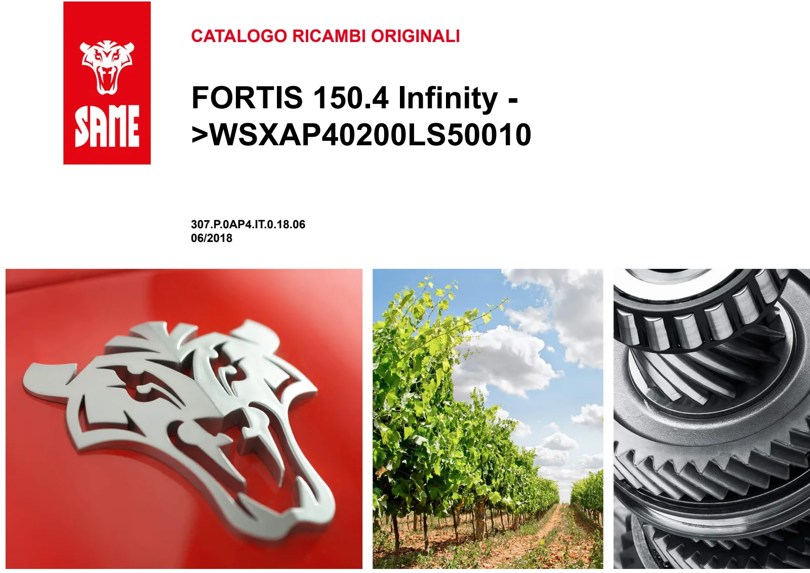 Catalogo ricambi: FORTIS 150.4 Infinity → WSXAP40200LS50010