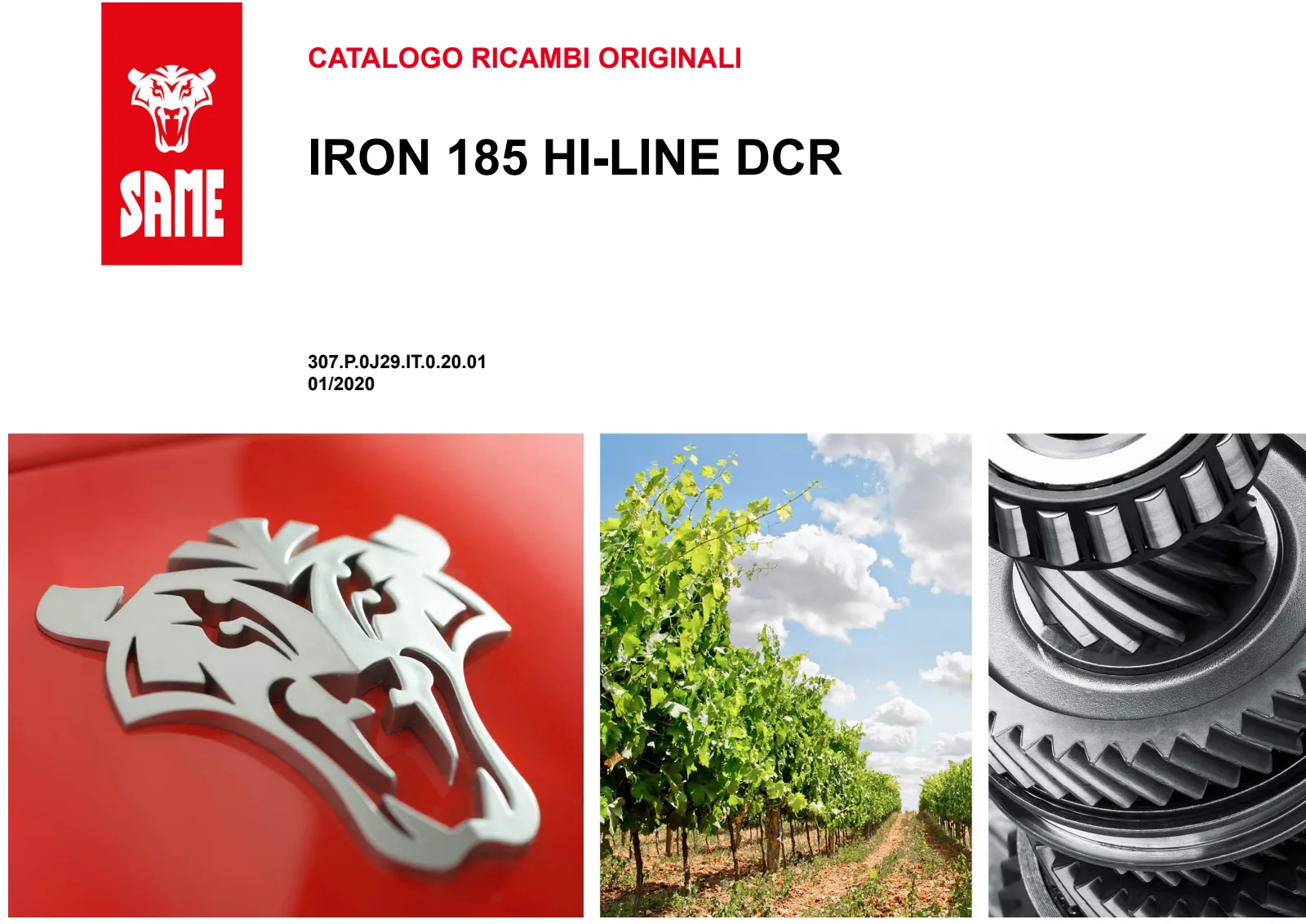 Catalogo ricambi: IRON 185 HI-LINE DCR → WSXJ290200LS10010