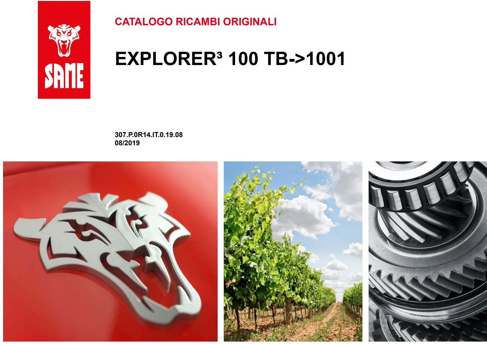 Catalogo ricambi: EXPLORER³ 100 TB → ZKDR1402W0TS01001