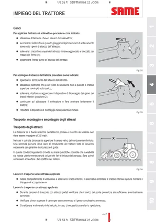 Manuale operatore: DIAMOND 230 DCR → WSXJ360200LS10001 – sample manual page 2