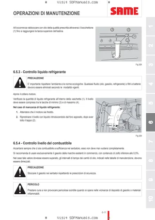 Manuale operatore: DIAMOND 230 DCR → WSXJ360200LS10001 – sample manual page 3