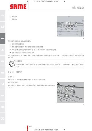 操作员手册: EXPLORER³ 85 CLASSIC → S14S804WVT15001 – sample manual page 1