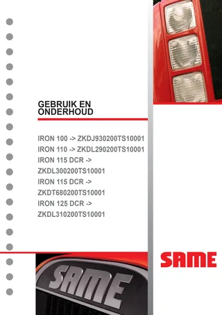 Bedieningshandleiding: IRON 100 → ZKDJ930200TS10001 – manual cover