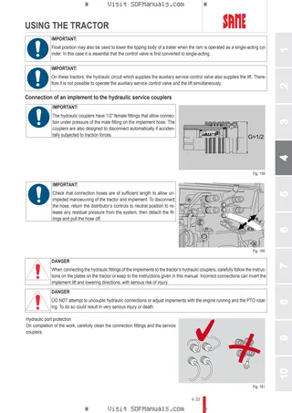 Operator's manual: TIGER 50 E → S10S453WT1E1001 – sample manual page 2