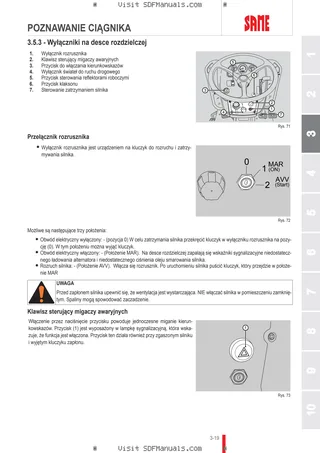 Instrukcja operatora: TIGER 50 E → S10S453WT1E1001 – sample manual page 1
