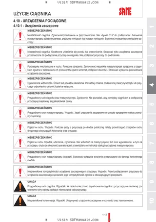 Instrukcja operatora: TIGER 50 E → S10S453WT1E1001 – sample manual page 2
