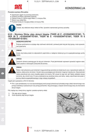 Instrukcja operatora: TIGER 50 E → S10S453WT1E1001 – sample manual page 3
