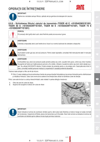 Manual de utilizare: TIGER 50 E → S10S453WT1E1001 – sample manual page 3