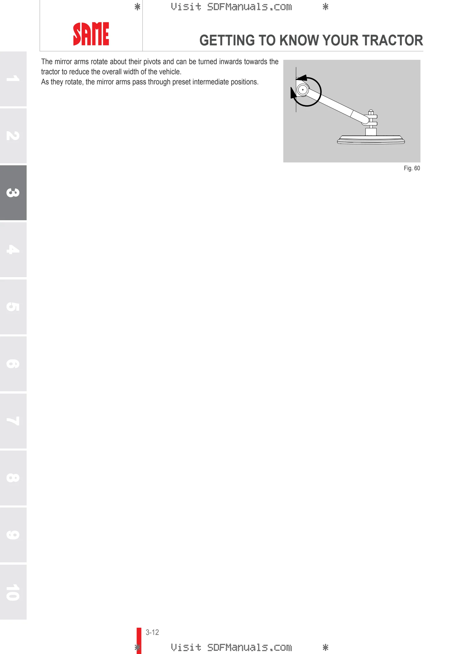 Operator's manual: EXPLORER 75 → S10S714WX1E13001 – sample manual page 1