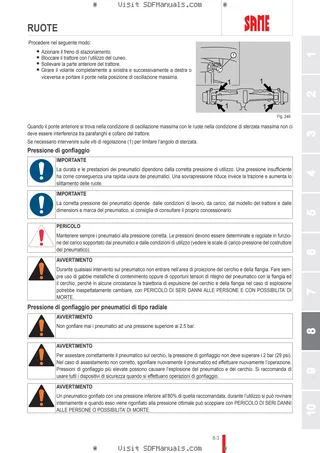 Manuale operatore: EXPLORER 75 → S10S714WX1E13001 – sample manual page 4