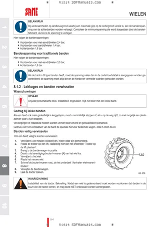 Bedieningshandleiding: EXPLORER 75 → S10S714WX1E13001 – sample manual page 4