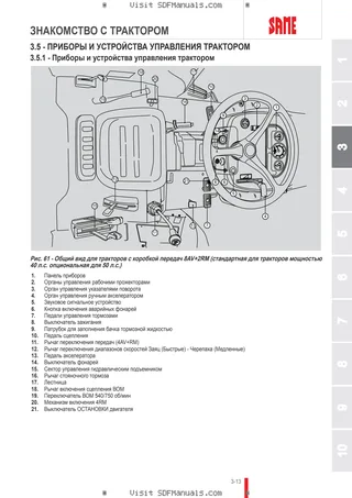 Руководство оператора: EXPLORER 75 → S10S714WX1E13001 – sample manual page 1