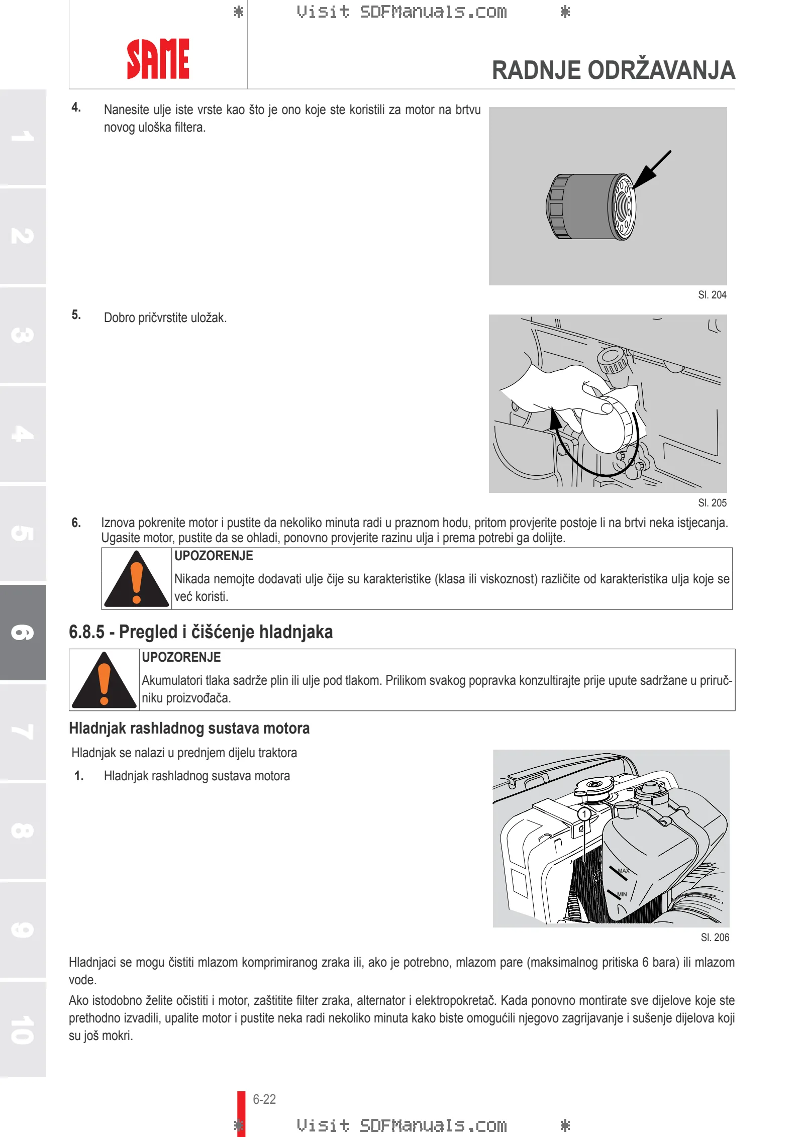 Priručnik za rukovatelja: Tiger 50 → 50001 – sample manual page 3
