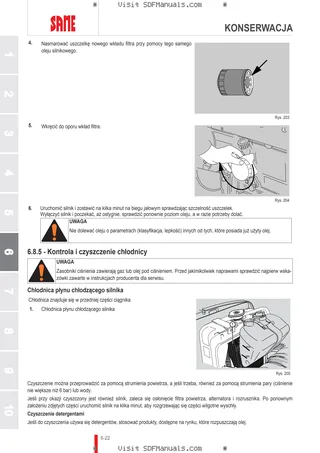 Instrukcja operatora: Tiger 50 → 50001 – sample manual page 3