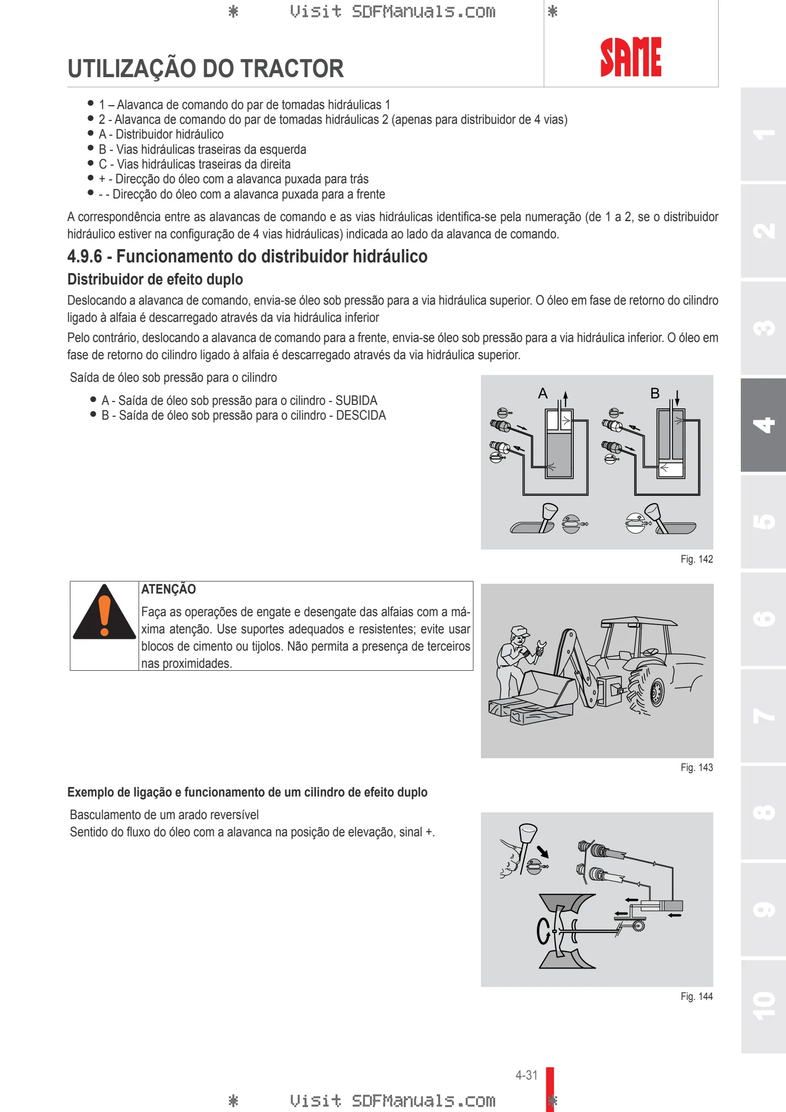 Manual do operador: Tiger 50 → 50001 – sample manual page 2