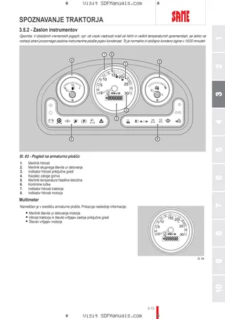 Uporabniški priročnik: Tiger 50 → 50001 – sample manual page 1