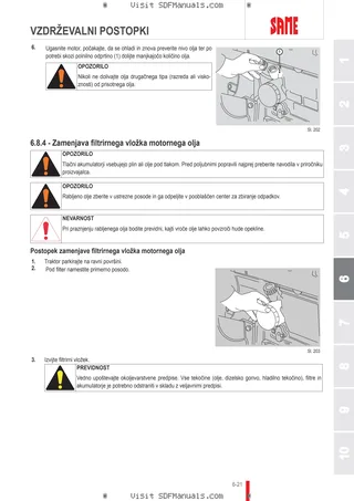 Uporabniški priročnik: Tiger 50 → 50001 – sample manual page 3
